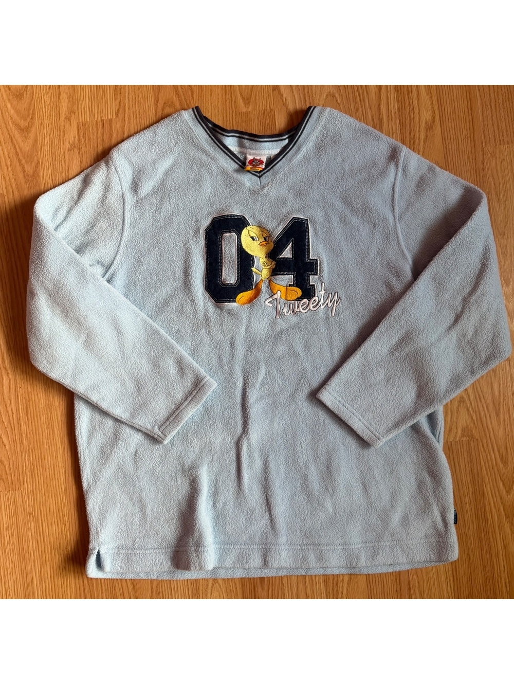 Looney Tunes Sweatshirt Embroidered Tweety Size 1X